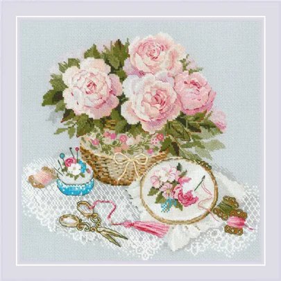 Riolis Kit de broderie Moment de couture