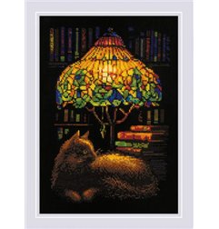 Riolis Embroidery kit Book Evening