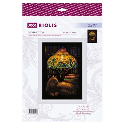 Kit de broderie Soirée lecture