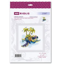 Riolis Stickset Kleine Schildkröte