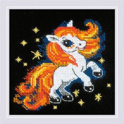 Riolis Embroidery kit Fiery Foal