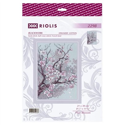 Embroidery kit Plum Blossom
