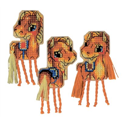 Borduurpakket Magneten Paarden