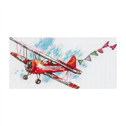 Embroidery kit  Biplane