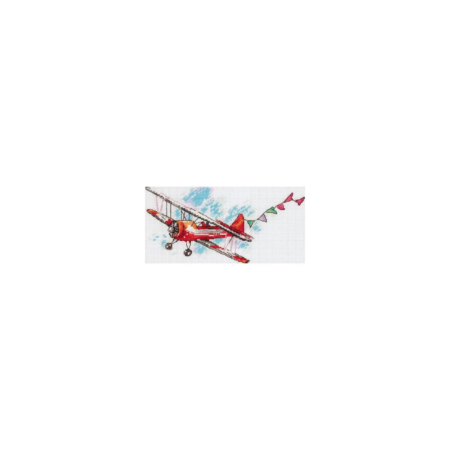 Embroidery kit  Biplane