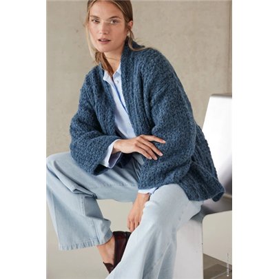 Häkel cardigan FJ70M32