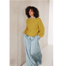 Top down raglansweater FJ70M38