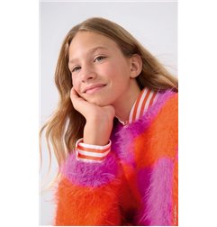 Lana Grossa Geruite trui K14M2