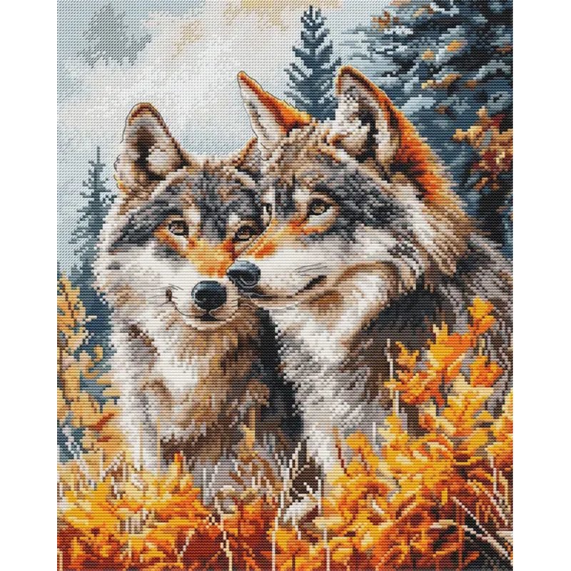 Embroidery kit The Guardians of the Forest Embroidery kit The Guardians of the Forest