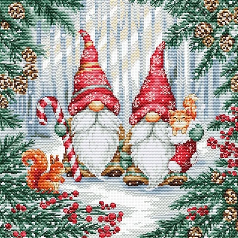 Embroidery kit Forest Friends Embroidery kit Forest Friends