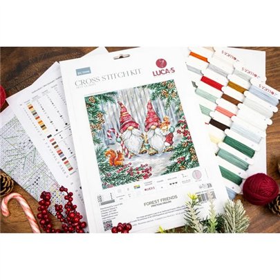 Embroidery kit Forest Friends
