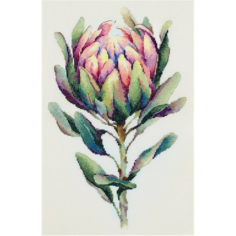 Borduurpakket Protea Borduurpakket Protea