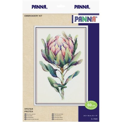 Embroidery kit Protea