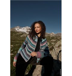 Lana Grossa Gehaakt vest GM16M9