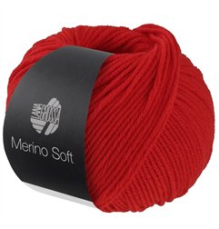 Lana Grossa Merino Soft 011 Helderrood