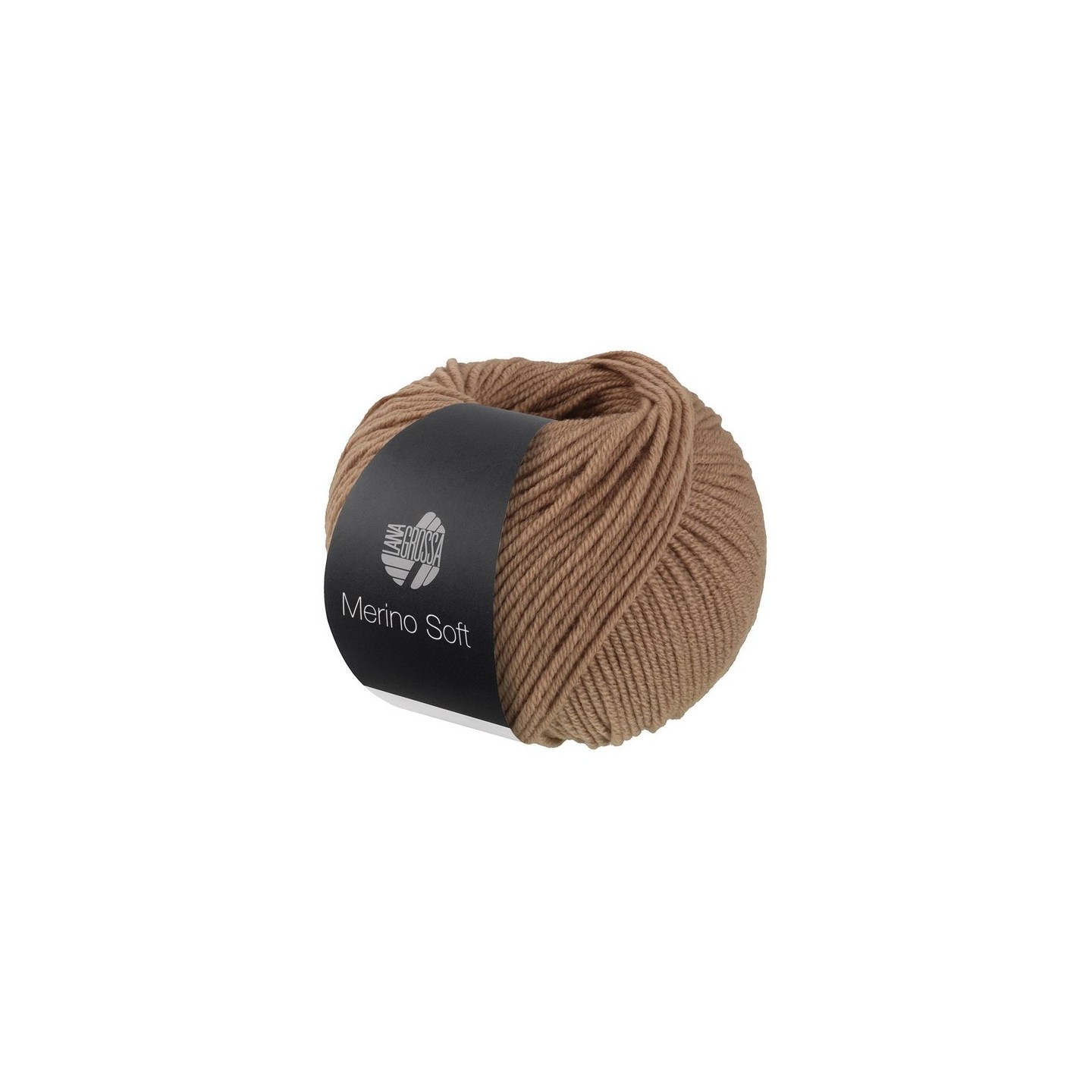 Lana Grossa Merino Soft 018 Lichtbruin