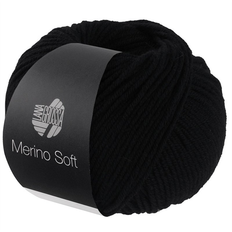 Merino Soft 020 Zwart