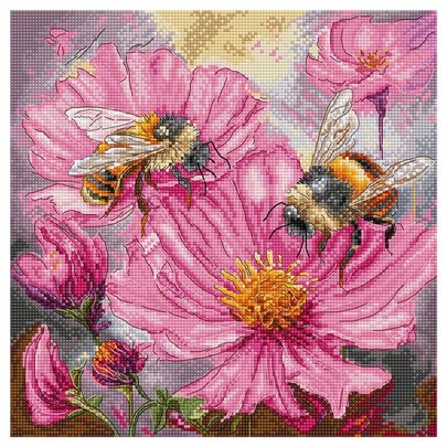 Embroidery kit Honey Blooms