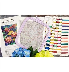 Kit de broderie Nénuphar