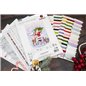 Embroidery kit Santa With Tree Embroidery kit Santa With Tree