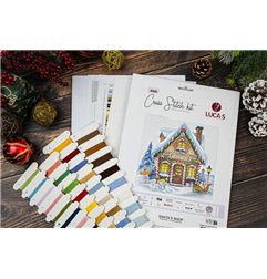 Kit de broderie La boutique du Père Noël