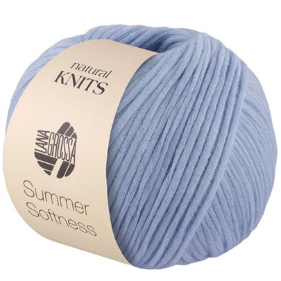 Lana Grossa Summer Softness 30 lichtblauw
