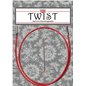 Twist cable rouge 93 cm mini