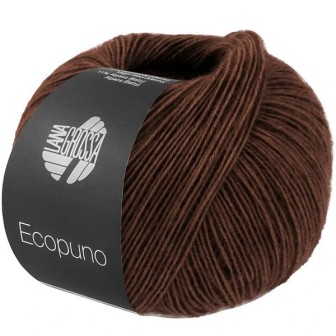 Lana Grossa Ecopuno 224 chocoladebruin