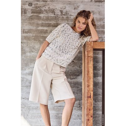 Modèles tricot Pullover Popcorn