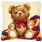 Latch hook cushion kit Bear cub 14124 Latch hook cushion kit Bear cub 14124