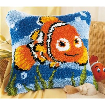 Latch hook cushion kit Disney Nemo 14627
