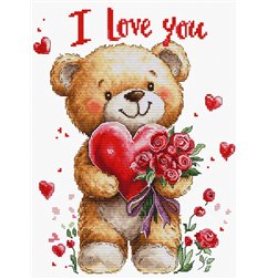 Embroidery kit Bouquet of Love