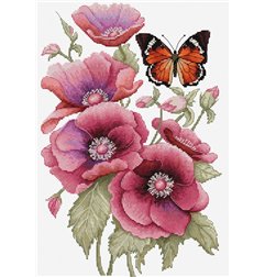 Embroidery kit The Scent of Anemones