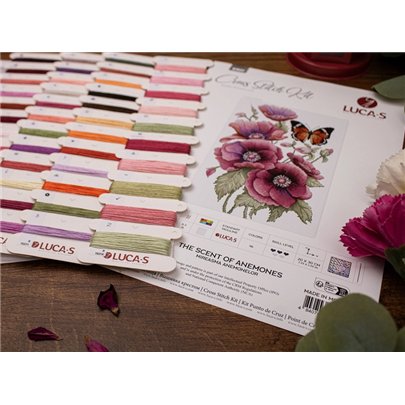 Embroidery kit The Scent of Anemones