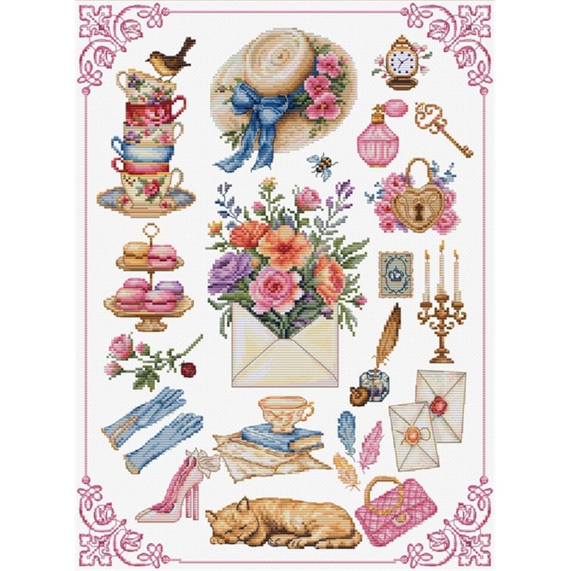 Kit de broderie Beauté Kit de broderie Beauté