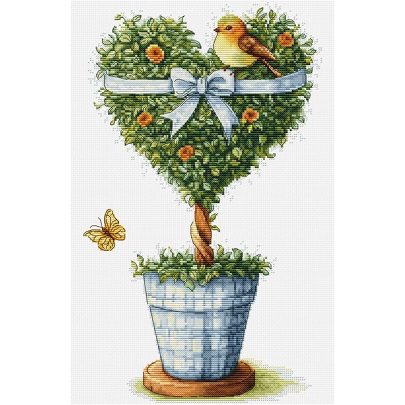 Borduurpakket De Boom van de Liefde