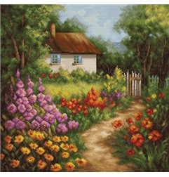 Embroidery kit Country House