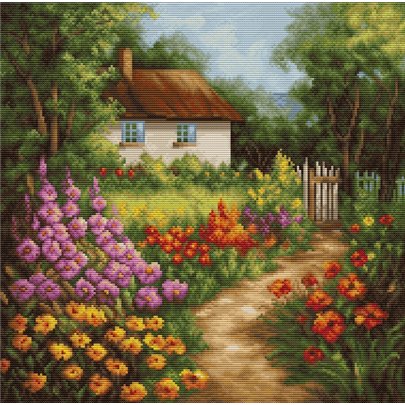 Embroidery kit Country House