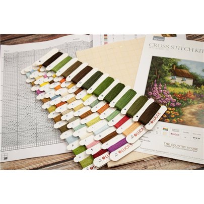 Embroidery kit Country House