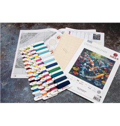 Kit de broderie L'aquarium