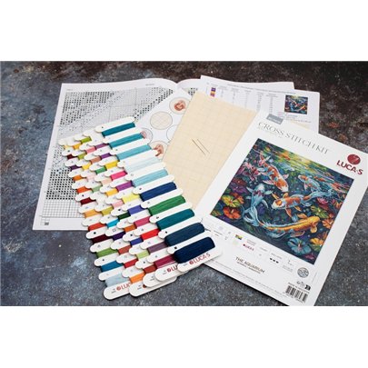 Stickset Das Aquarium