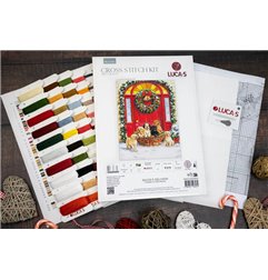 Stickset Weihnachtsmannlieferung