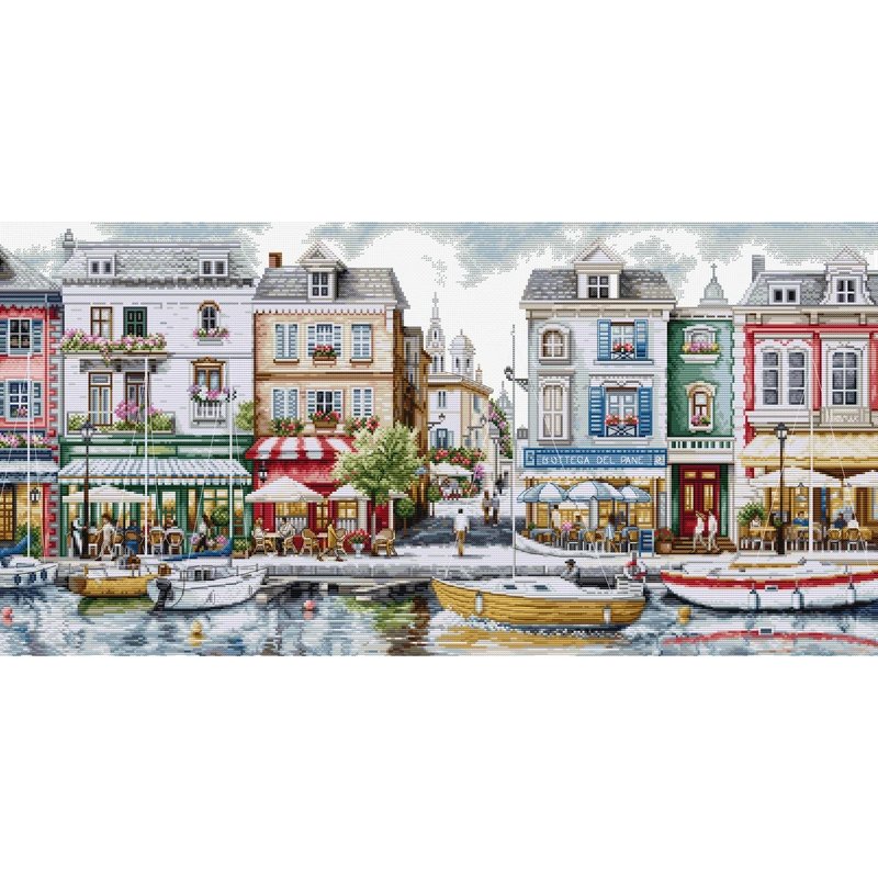 Embroidery kit Quayside Embroidery kit Quayside