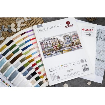 Embroidery kit Quayside