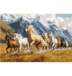 Embroidery kit Free Spirit (petit point)
