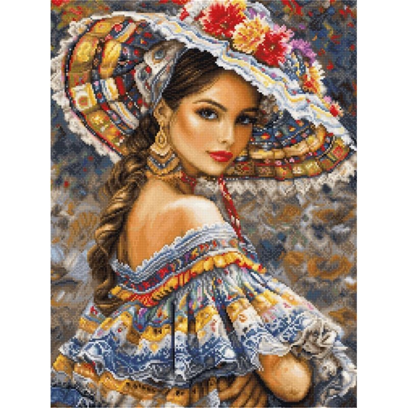 Embroidery kit The Mexican Fest (petit point) Embroidery kit The Mexican Fest (petit point)