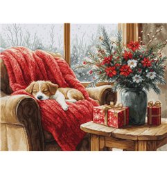 Embroidery kit Christmas Moment (petit point)