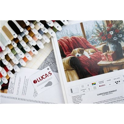 Stickset Weihnachtsmoment (petit point)