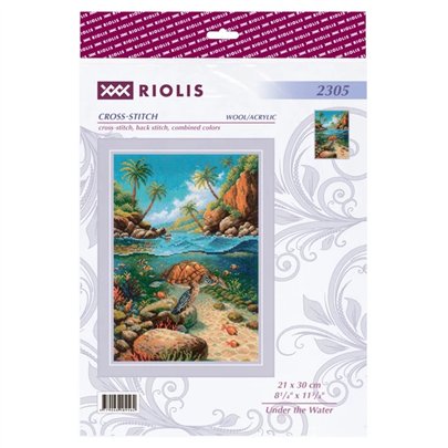 Embroidery kit Under the water