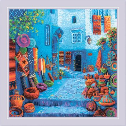 Kit de broderie Couleurs du Maroc
